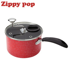 Zippy pop milk pot agile multifunctional cooker hand Bao 20cm/4.0qt imported popcorn pot pot 20cm/4.0qt red snowflake