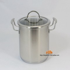 The new German shipping 18/10 stainless steel pot pot steamer advanced electromagnetic oven pan 20cm thickening The pot