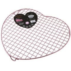 Learn to love heart-shaped cake, upside down cooling rack, air net bread, cookie rack, baking net mold, baking tool