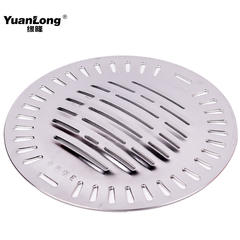 Korean stainless steel baking plate, commercial carbon oven, barbecue dish, stripe leakage eye pan, charcoal burning pan A stainless steel bar tray