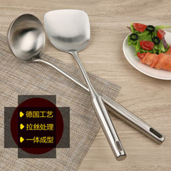 Stainless steel spatula shovel cooking spoon forming one special offer home kitchen cooking utensils soup spoon Food grade single spatula