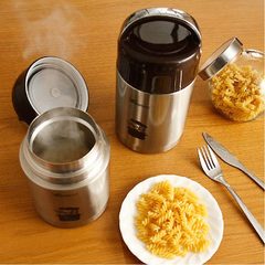Huaya smoldering pot double stainless steel vacuum thermal insulation lunch box lunch bucket stuffy beaker porridge boxes HM-1000 Coffee 1000ml+ outsourcing