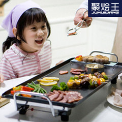 Korean style household electric baking pan, Korean smokeless oven, non stick barbecue grill, barbecue pan, electric baking pan Medium high quality two