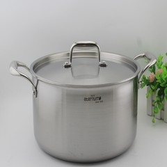 The export of Belgium 18-10 stainless steel pot stew pot soup pot 304 thick five layer composite steel 28