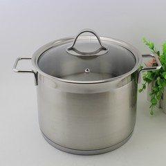 A blemish in Belgium 18-10 stainless steel pot stew pot bottom household electromagnetic furnace gas general 24CM Pot 1
