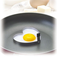 Japan imported kitchen omelette, stainless steel omelette, creative heart-shaped fried egg mold, egg love model