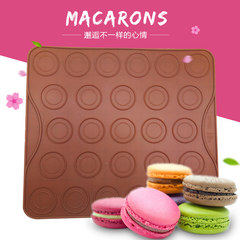 Macarons 27 high temperature resistant silica gel pad food grade silicone pad square silicone mold baking mold
