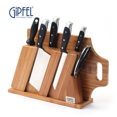 For the German Kyrgyzstan knife set kitchen knife knife fruit knife cut bone knife stainless steel knife seat board
