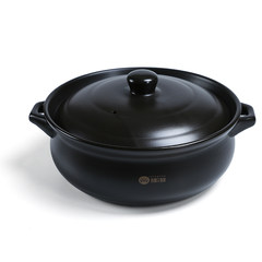 Fire resistant ceramic Hot pot soup pot stew pot stew pot casserole casserole pot shop large capacity Hot pot pot [7350ml] burn Baopei