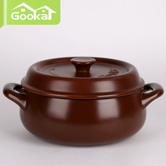 Gooka authentic ceramic pot pot casserole stew soup casserole pot new national shipping special offer 3.2 liters short