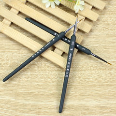 Fine sugar Langhao brush pen head show meringue hook line stroke baking tools dummy colors powder brush 00 stroke pen