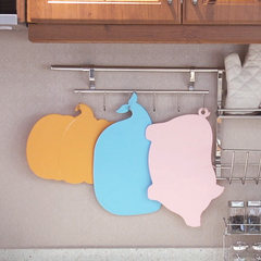 Anya cartoon classification cut fruit chopping chopping board mold household kitchen chopping board set baby food supplement D772 - Whale only install PP