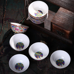 [] every day special offer tableware Chinese household ceramic creative 2 4 China single Steamed Rice bowl bowl 2 Chenghua chicken bucket color cylinder cup