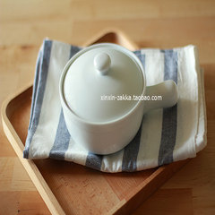 [one] food ceramic small bowl with handle small bowl with cover bowl microwave oven dessert available A little Tang Wan (with a lid)