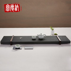 Wide Dana Turquoise tea tray drainage original design large turquoise stone tea tray tea making plate Stone Qinshi beauty 95*22*3cm