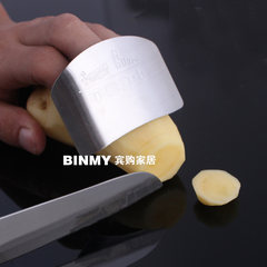 The utility of stainless steel cutting shred anti finger hand guard guards protect fingers for creative kitchen gadget