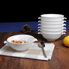 Porcelain bowl set creative new bone soup bowl Korean Steamed Rice ears Fresh Fruit Salad dessert bowl 1