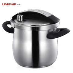 Ling Feng genuine 304 large capacity stainless steel pressure cooker pressure cooker stew pot pot gas cooker general 8L