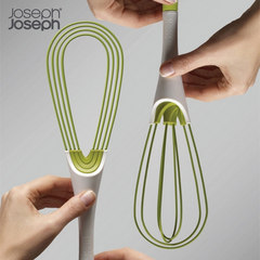 British Joseph Joseph multi function rotary hand held household baking and egg beater kitchen gadget White / Green