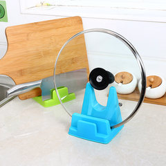 Colorful multipurpose water tray with oil tank cover frame kitchen shelf plastic green knife chopping board rack
