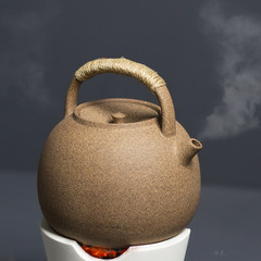 Pottery pot electric ceramic stove special kettle kettle boiling teapot handle health pot clay Pu'er tea Wu pot