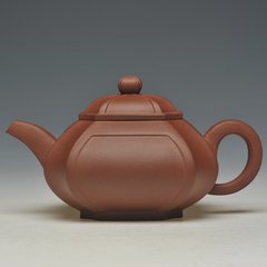 A pot of tea technology division Wu Liujun Quartet pumping angle pure Yixing teapot genuine ore handmade teapot