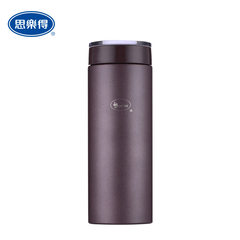 Silede stainless steel vacuum thermos cup man portable cup cup cup office creative straight cup tea White 400ml