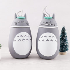 The creative cartoon chinchilla cute female student super adorable Korean soft sister Meng readily portable cup cup Lol (send a chinchilla glass cup brush)
