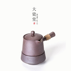Big porcelain hall, Japanese style, antique ceramic, side pot, ceramic kungfu tea pot, teapot, creative teapot, single pot Style four