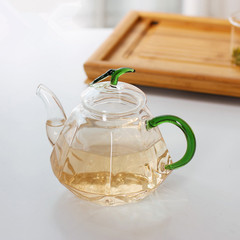 Mailing high boron silicon heat-resistant glass tea pot, flower tea set, kung fu tea pot, transparent filter, heating diamond pot Main section: Diamond pot