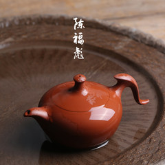 Such as the characteristics of Chaozhou Kung Fu teapot handmade handmade red mud Chen Fubiao personality pot hand Chen Fubiao's "flying Apsaras"