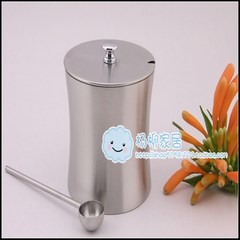 The export of 304 stainless steel seasoning cans the sugar seasoning pot chicken powder seasoning pot