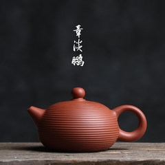 Such as pure handmade Chaozhou Kung Fu clay teapot, thread beauty kettle, tea pot, small pot fine Zhang Danpeng Zhang Danpeng's "thousand lines · Xishi"