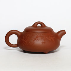 Jin Yutao Yixing teapot king Zhengjuan three foot Shipiao Huanglong Mountain pure ore genuine handmade teapot