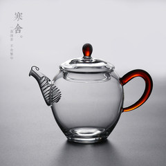 My home tea glass teapot Kung Fu tea set single pot of tea pot flower tea teapot glazed imperial concubine Glass Royal pot
