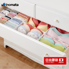 INOMATA Japanese imports of drawers, underwear, bra boxes, socks, boxes, boxes, plastic boxes Model S (2 sets)