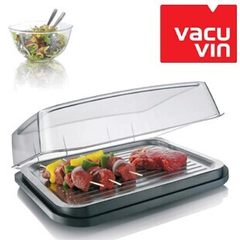 Holland Vacu Vin import creative picnic box, ice box, outdoor preservation box, food storage box, barbecue tools Dark grey