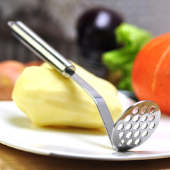 Export stainless steel mashed potato mash, sweet potato, pumpkin, fruit press, food feeder, kitchen tool