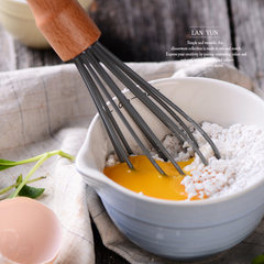 Imported beech handle, Nordic wind whisk, kitchen baking tools, manual eggs, stir bar, trumpet