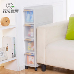 Multilayer plastic drawer cabinets between double pulley cabinet cabinet with kitchen cabinet cabinet layered snacks 4 lattice