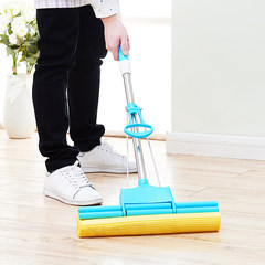 Household sponge mop roller type mop free hand wash sponge to wipe the floor mopping water squeezing expansion