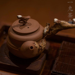 19 Chashe handmade coarse pottery sculpture bird jug urgent side teapot pottery ceramic tea pot Two