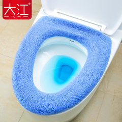 Toilet cushion, toilet seat, toilet bowl, toilet seat, winter toilet seat ring, toilet seat pad Group D purple (thickening)
