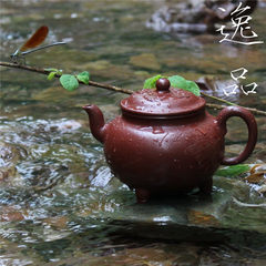 Yi Yixing famous handmade teapot teapot genuine ore bin Chen Xuya Dahongpao big wishful pot