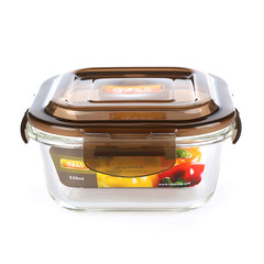 Sealed glass fresh-keeping box, medium instant noodle bowl, microwave oven box, high temperature oven, baking box, love box 620ML