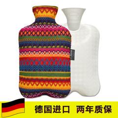 Germany imported original hot water bag, Peru style decorative pattern, explosion proof PVC, no peculiar smell, warm hand Gong Bao Fashy6757-25 Peru style