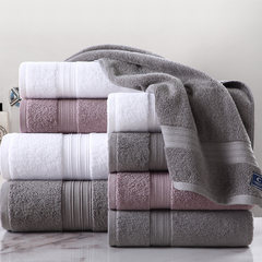 Five star hotel towel, cotton thickening face, couple towel, adult face towel, home beauty salon towel Beige 80x40cm