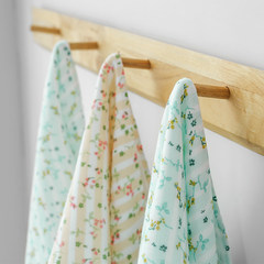 Xin life Korean rural wind water Suihua towel face towel Cotton Towel children small fresh washcloth Pink 34x75cm