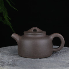 Three Gutang Town store treasure the old purple clay teapot teapot Yixing semi manual 235cc lotus
