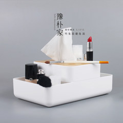 Japanese style creative oak cover, tissue box, paper mobile phone rack, cosmetic box, desktop storage box, jewelry box